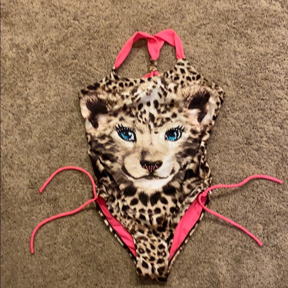 Justice swimsuit size 10